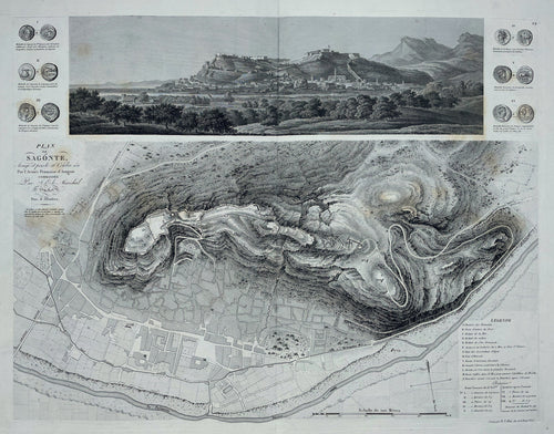 Spanje Sagunto Spain - Marechal Suchet / Adolphe Bossange - 1828