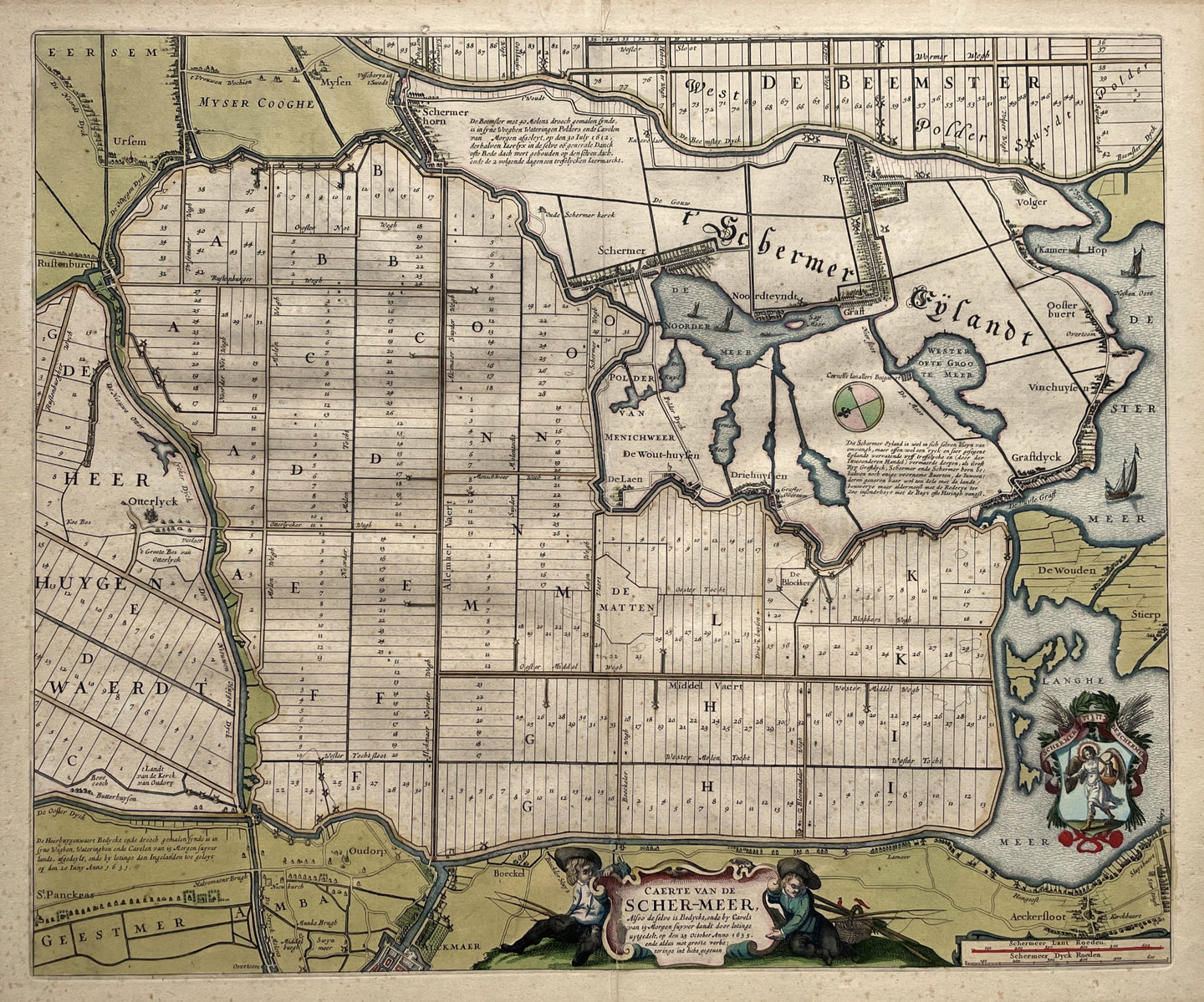 Holland Schermer - J Blaeu - 1664