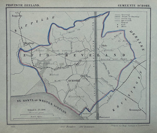 Schore - Kuijper / Suringar - 1866