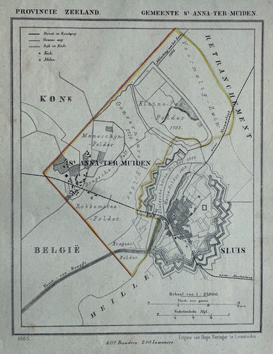 Sint Anna Ter Muiden - Kuijper / Suringar - 1865