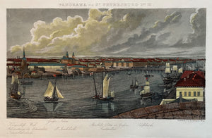 Rusland St Petersburg Russia - L Zechmayer - 1835