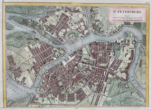 Rusland St Petersburg Russia - G Heck / C Jättnig - circa 1855
