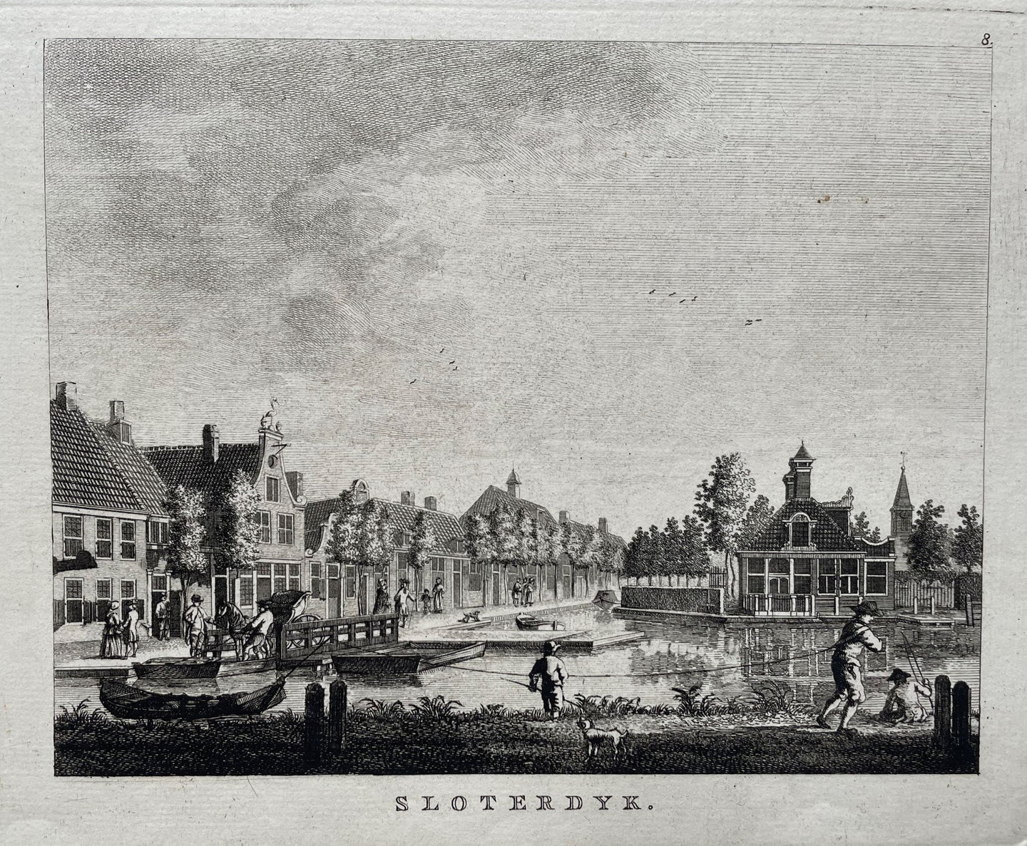 Sloterdijk Amsterdam - Hendrik Spilman - circa 1750