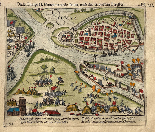 Sluis - W Baudartius - 1615