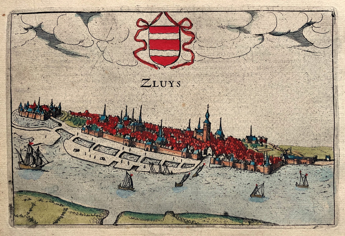 Sluis - J Jansz / L Guicciardini - 1616