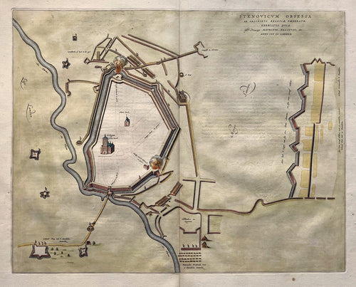 Steenwijk Stenovicum Obsessa () - J Blaeu - 1649