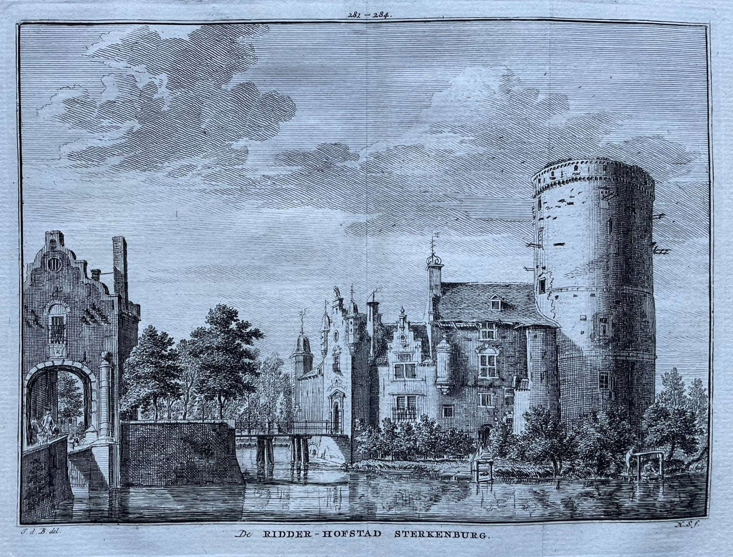 Driebergen Sterkenburg - H Spilman - ca. 1750