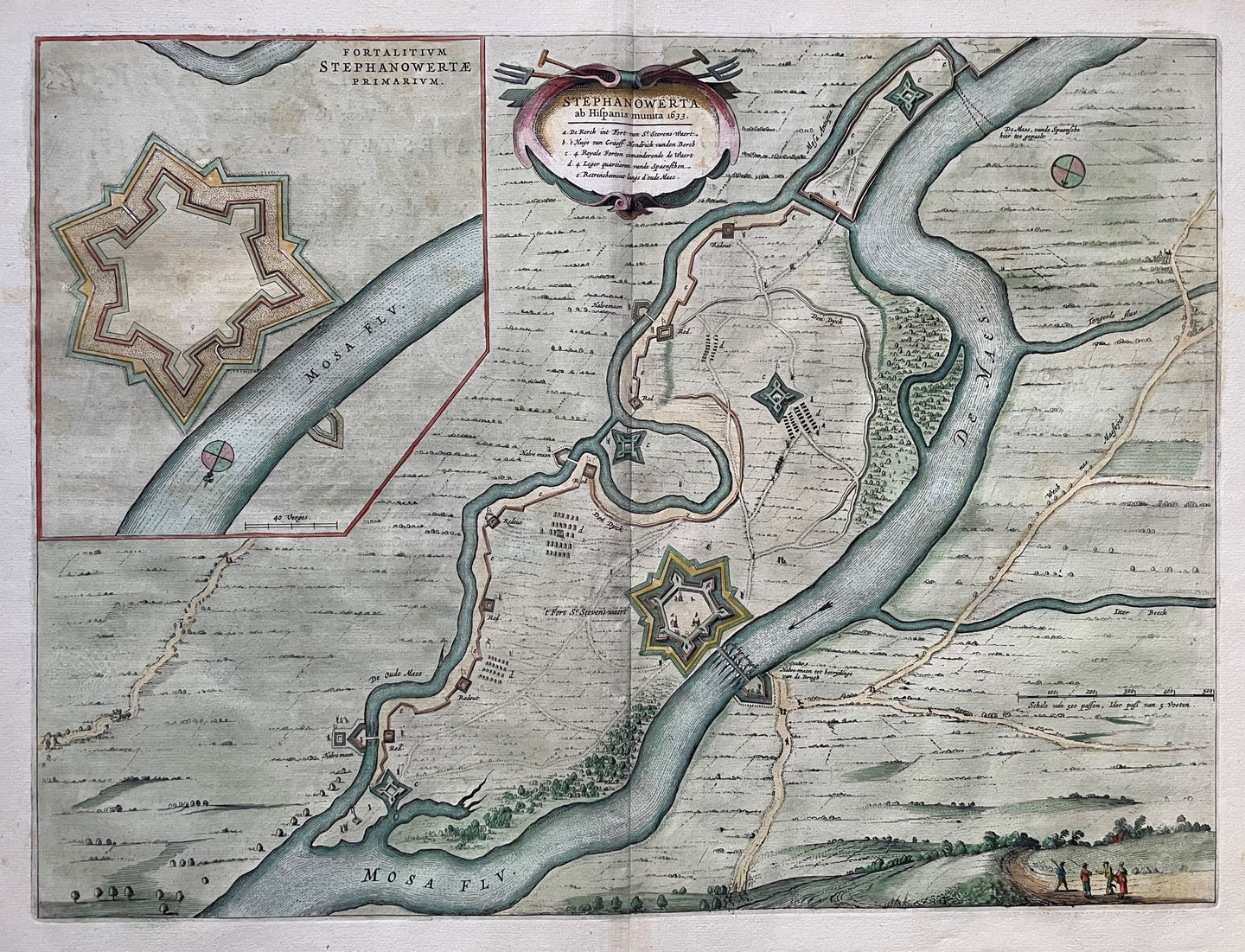 Stevensweert - J Blaeu - 1649