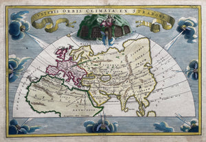 Wereld Old World - Christoph Cellarius - 1701