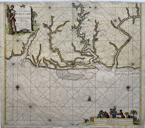 Suriname - J van Keulen / CJ Vooght - circa 1697