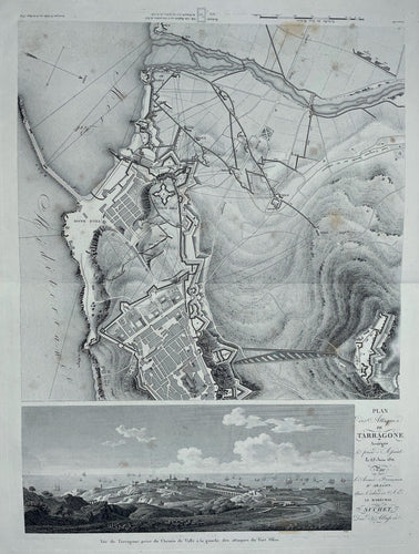 Spanje Tarragona Spain - Marechal Suchet / Adolphe Bossange - 1828