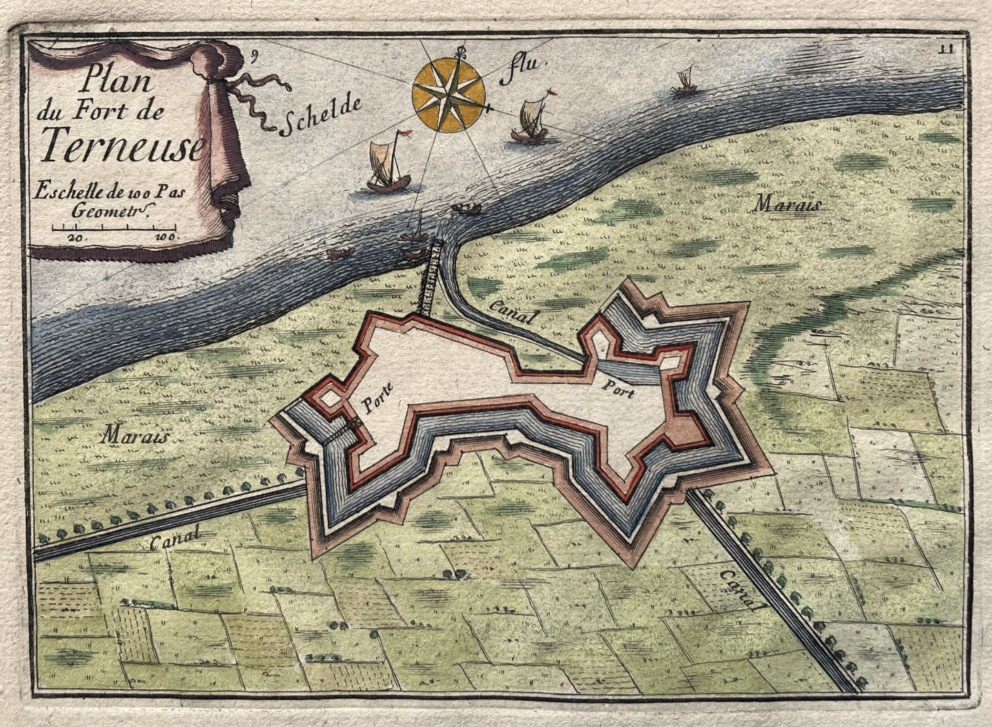 Terneuzen - P Mortier - 1700