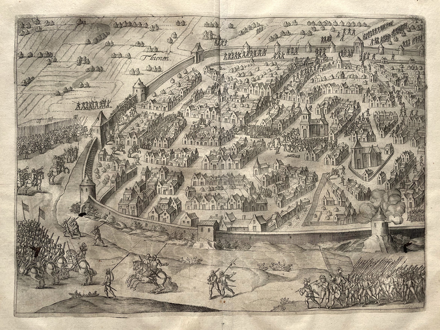 België Tienen Belgium - JJ Orlers & H van Haestens - 1610