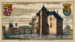 Tilburg Kasteel van Tilburg - H Causé / J le Roy - 1730