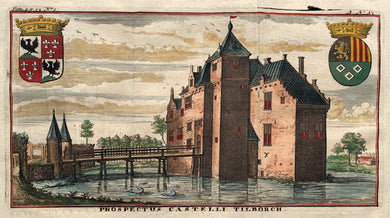 Tilburg Kasteel van Tilburg - H Causé / J le Roy - 1730