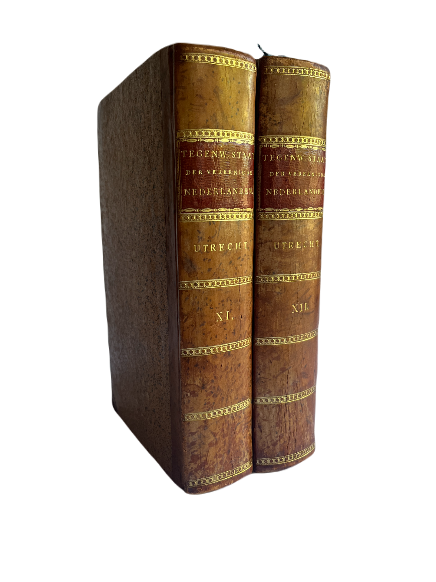Utrecht - Tegenwoordige Staat der Vereenigde Nederlanden 2 delen - Isaäk Tirion - 1758