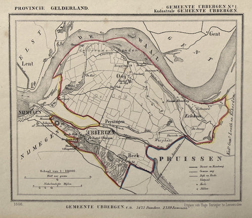 Ubbergen - J Kuijper / H Suringar - 1866