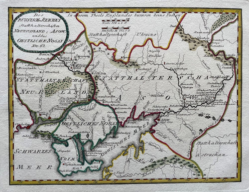 Oekraïne Ochakov Cherson Ukraina Russia Azov Rostov-on-Don - FJJ von Reilly - 1790