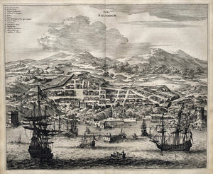 Brazilië Salvador Brazil - A Montanus - 1671