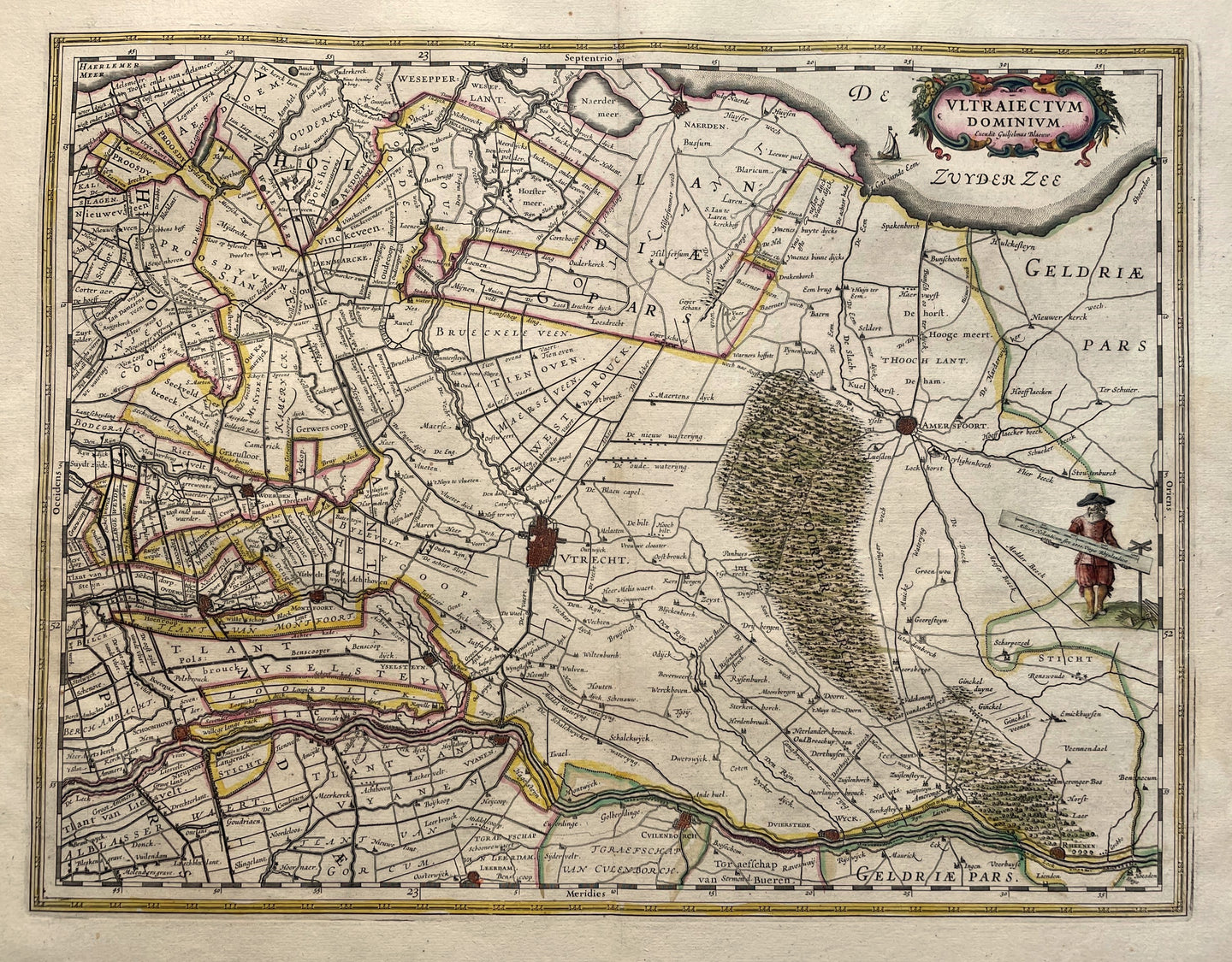 Utrecht - Joan Blaeu - 1643