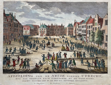 Utrecht Neude 1787 - Johannes Jelgerhuis - 1789