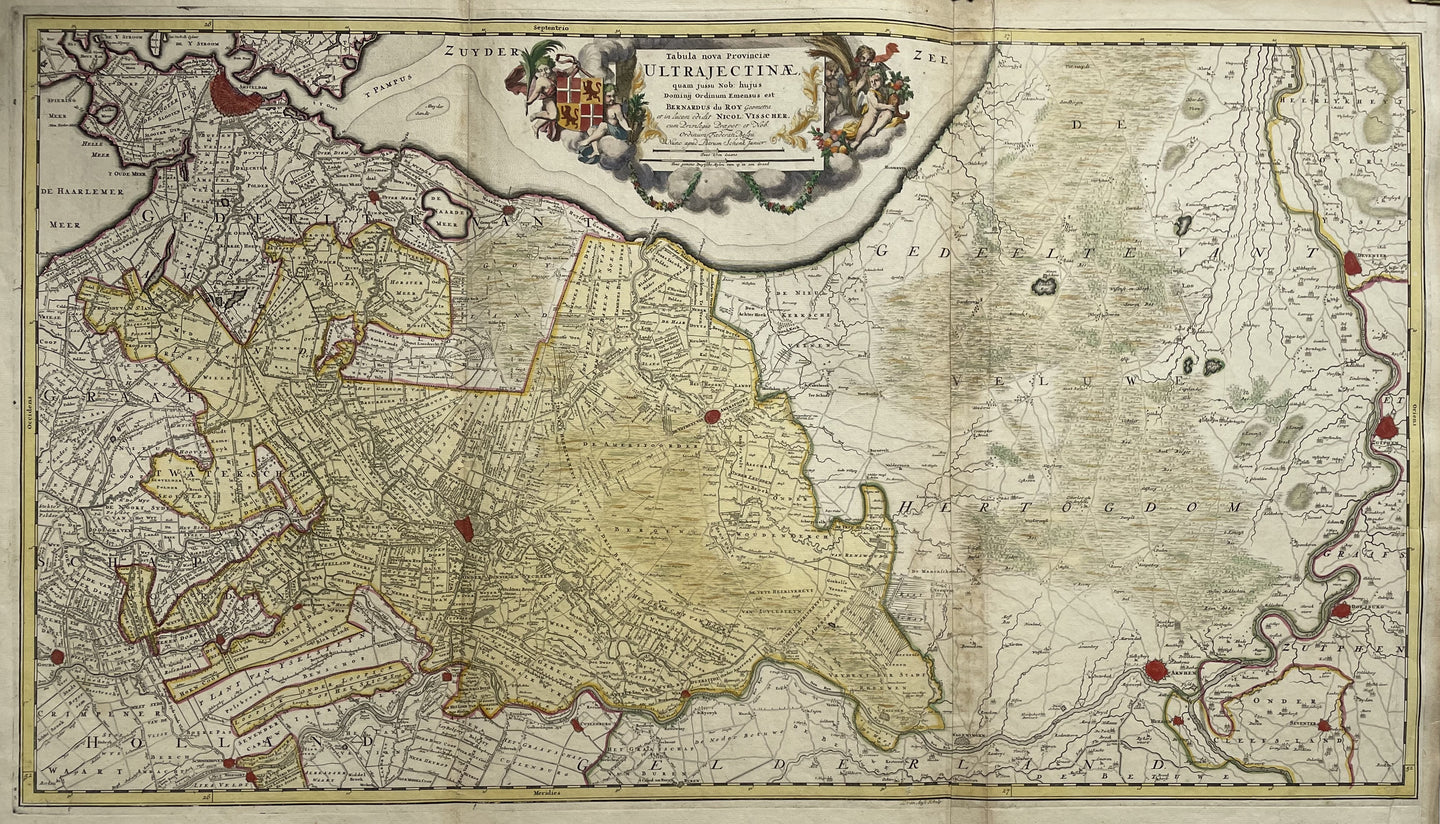 Utrecht - N Visscher 1684 / P Schenk jr - ca. 1738