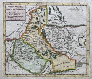 Oekraïne Kiev Tsjerkasy Bila Tserkva Ukraina - G Robert de Vaugondy - 1749
