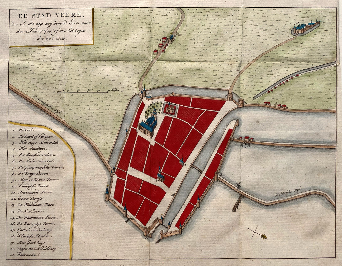 Veere - J Ermerins - 1780