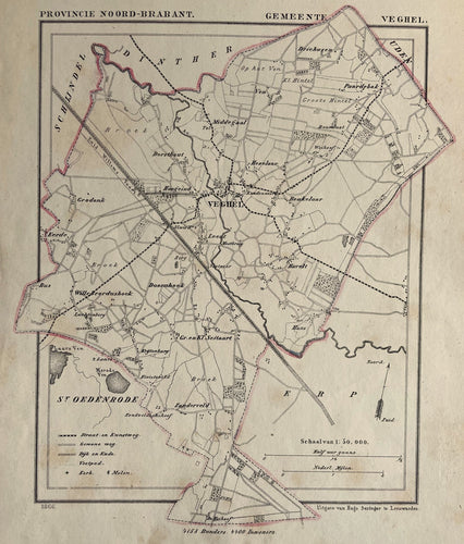 Veghel - J Kuijper / H Suringar - 1866