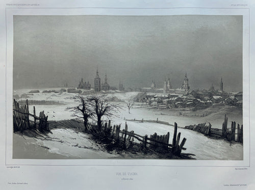 Rusland Vjazma Russia Vyazma - B Lauvergne / B Lemercier - 1840