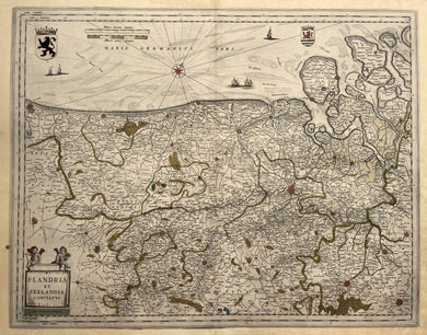 België Vlaanderen Belgium Flanders - Willem Jansz en Joan Blaeu - circa 1659