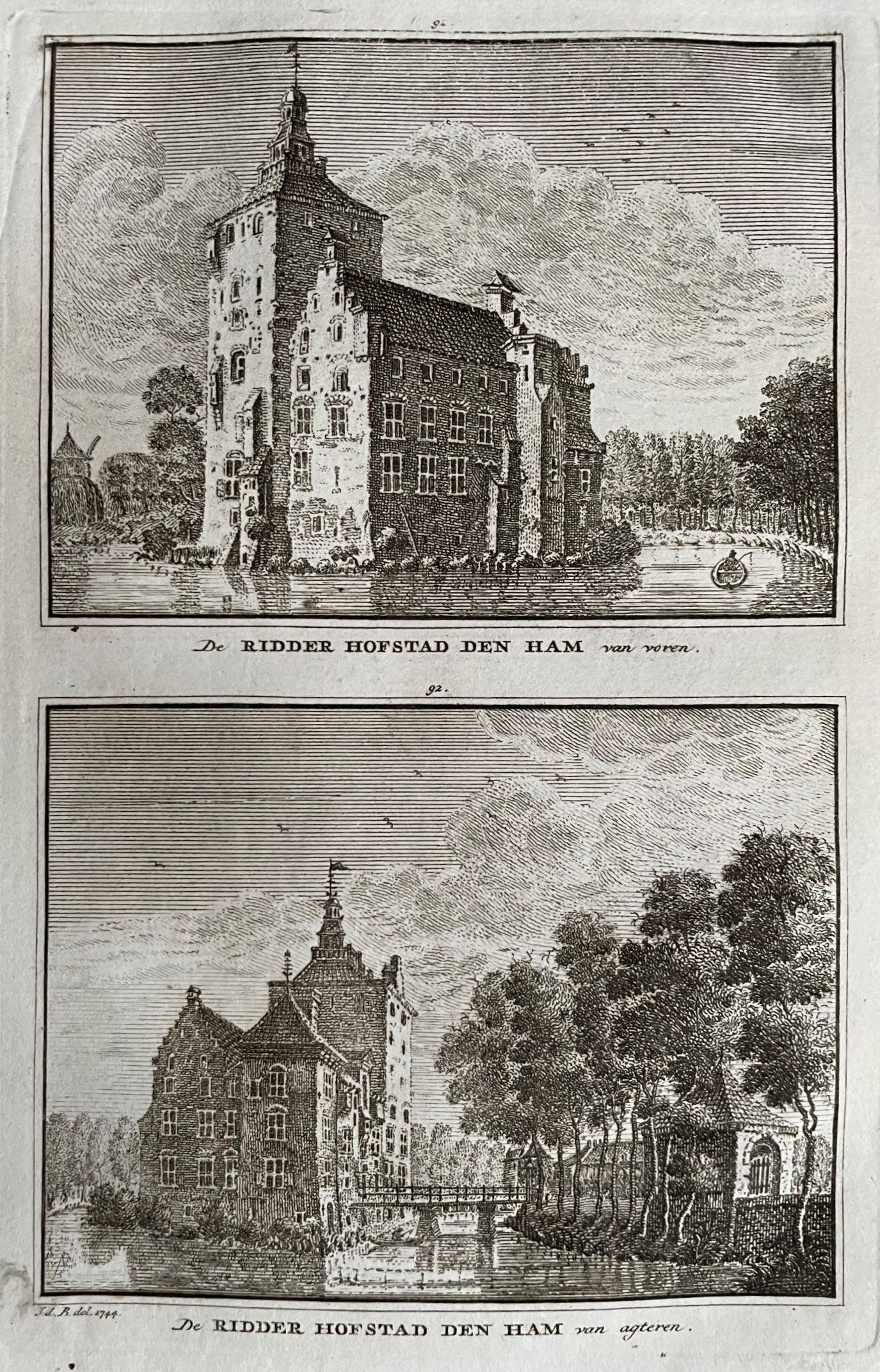 Vleuten Den Ham - H Spilman - ca. 1750
