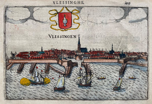 Vlissingen - J Jansz / L Guicciardini - 1613