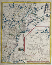 Load image in Gallery view, Noord-Amerika Verenigde Staten Oostkust Oost-Canada North America - GL Le Rouge - 1777
