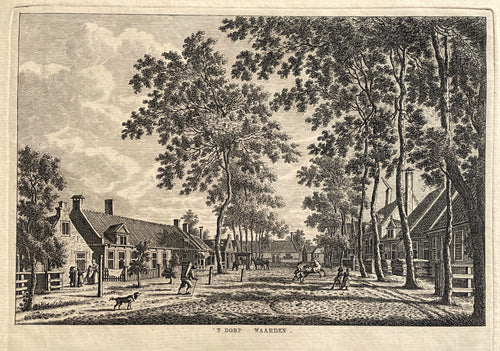 Waarde Gezicht binnen het dorp - Bendorp - 1793
