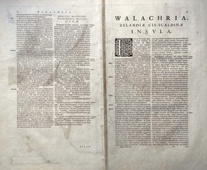 Walcheren - J Blaeu - 1662