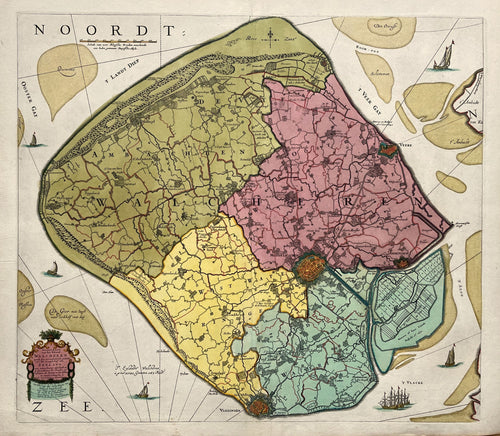 Walcheren - Wed Ottens - circa 1720