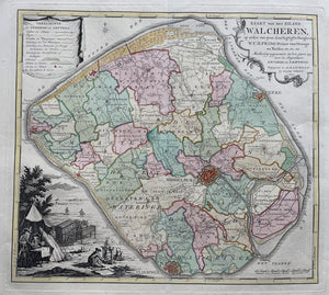 Walcheren - I Tirion - 1753