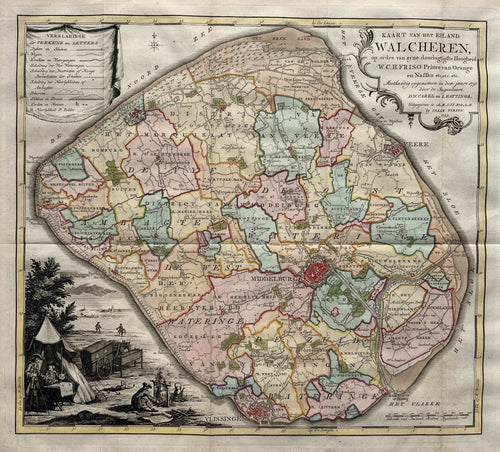 Walcheren - I Tirion - 1753