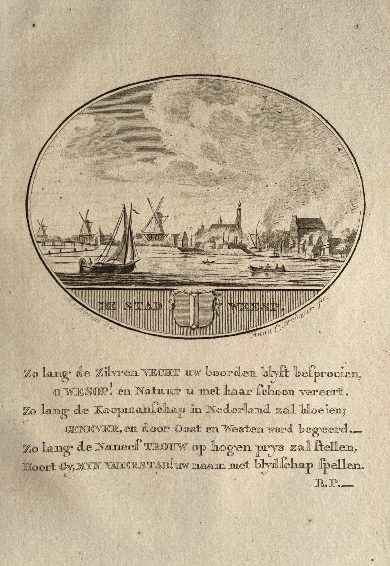 Weesp - Van Ollefen & Bakker - 1793