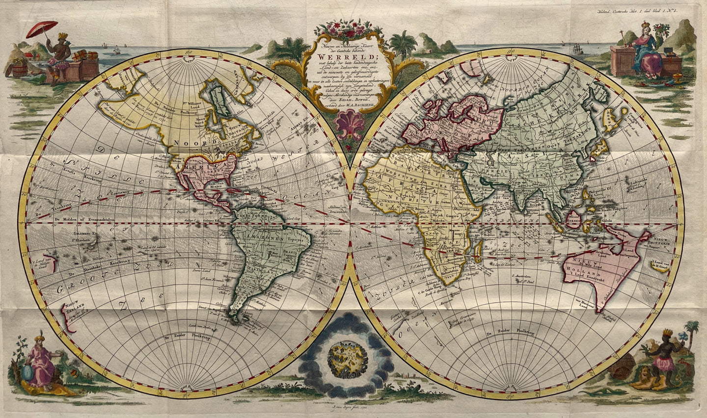 Wereld - E Bowen / WA Bachiene - 1772