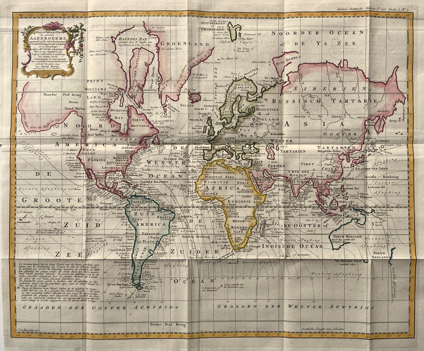 Wereld World - E Bowen WA Bachiene - 1772