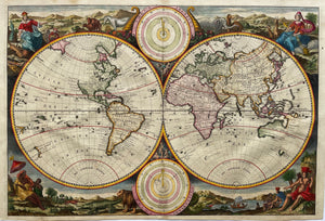Wereld World - D Stoopendaal / J van Jagen / Gebr Keur - circa 1748