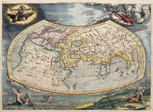 Afbeelding in Gallery-weergave laden, Wereld World Ptolemy map - C Ptolemaeüs / F Halma ed 1695 / G Mercator - 1578