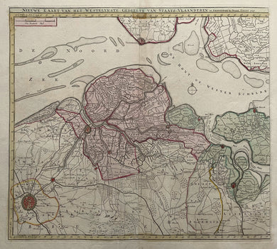 Zeeuws-Vlaanderen West Zeeuws-Vlaanderen Brugge - I Tirion - 1764