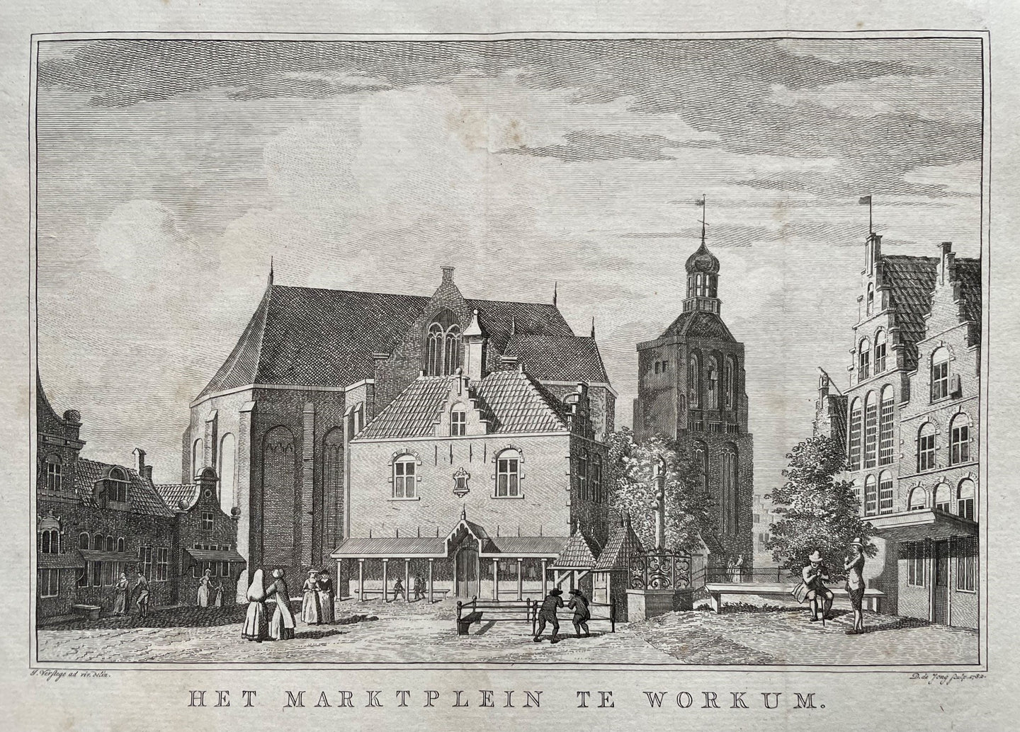 Workum - D de Jong / J Verstege - 1782