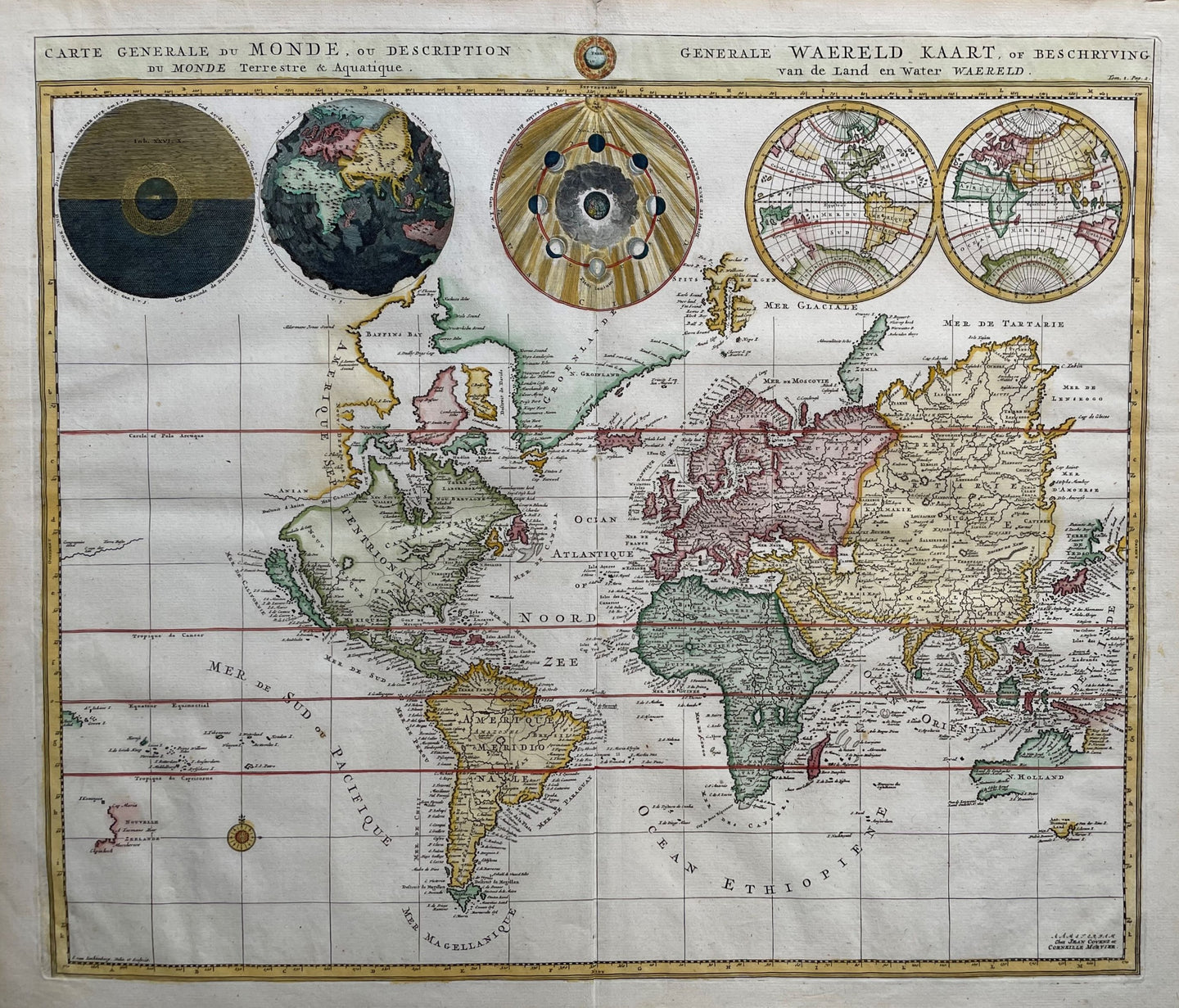 Wereld World - P Mortier - 1700