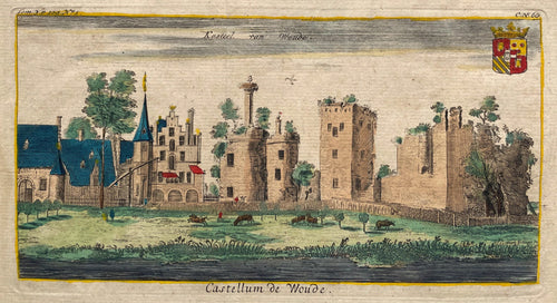 Wouw Kasteel - J le Roy - 1730