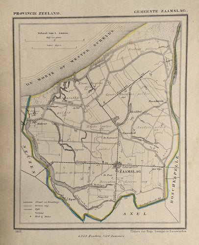 Zaamslag - Kuijper / Suringar - 1866