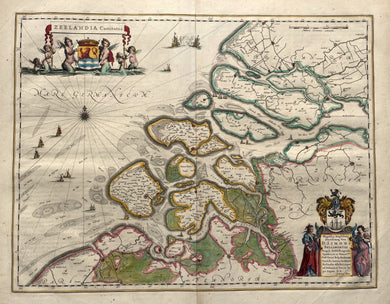 Zeeland - Joan en Willem Jansz Blaeu - 1640